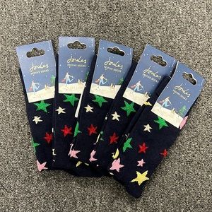 NWT Joules single star socks bundle of 5 ⭐️